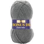 Hayfield Bonus DK Doppelstrick, Grau gemischt (790), 100 g von Sirdar