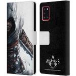 Head Case Designs Offiziell lizenziertes Assassin's Creed Altaïr Half Key Art Leder Book Wallet Case Cover Kompatibel mit Samsung Galaxy A31 (2020)