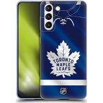 Head Case Designs Offiziell Offizielle NHL Jersey Toronto Maple Leafs Soft Gel Handyhülle Hülle kompatibel mit Samsung Galaxy S21 5G