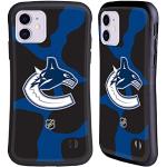Head Case Designs Offiziell Offizielle NHL Kuhmuster Vancouver Canucks Hybride Handyhülle Hülle Huelle kompatibel mit Apple iPhone 11