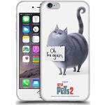 Head Case Designs Offiziell Offizielle The Secret Life of Pets 2 Chloe Katze Darsteller Poster Soft Gel Handyhülle Hülle kompatibel mit Apple iPhone 6 / iPhone 6s