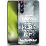 Head Case Designs Offizielle AMC The Walking Dead Rick Questions Zitate Soft Gel Handyhülle Hülle kompatibel mit Samsung Galaxy S21 FE 5G