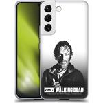 Head Case Designs Offizielle AMC The Walking Dead Rick Gefilterte Porträts Soft Gel Handyhülle Hülle kompatibel mit Samsung Galaxy S22 5G