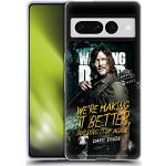 Head Case Designs Offizielle AMC The Walking Dead Daryl Staffel 9 Zitate Soft Gel Handyhülle Hülle kompatibel mit Google Pixel 7 Pro