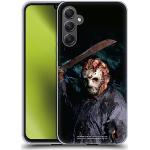 Head Case Designs Offizielle Friday The 13th: Jason Goes to Hell Jason Voorhees Graphics Soft Gel Handyhülle Hülle kompatibel mit Samsung Galaxy A34 5G