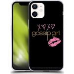 Head Case Designs Offizielle Gossip Girl XOXO Graphics Soft Gel Handyhülle Hülle kompatibel mit Apple iPhone 12 Mini