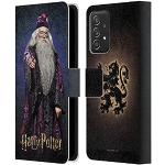 Head Case Designs Offizielle Harry Potter Albus Dumbledore Chamber of Secrets IV Leder Brieftaschen Handyhülle Hülle Huelle kompatibel mit Samsung Galaxy A53 5G (2022)