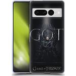 Head Case Designs Offizielle HBO Game of Thrones Arya Stark Season 8 for The Throne 1 Soft Gel Handyhülle Hülle kompatibel mit Google Pixel 7 Pro