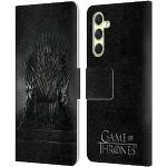 Head Case Designs Offizielle HBO Game of Thrones Eiserner Thron Key Art Leder Brieftaschen Handyhülle Hülle Huelle kompatibel mit Samsung Galaxy A54 5G