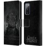 Head Case Designs Offizielle HBO Game of Thrones Eiserner Thron Key Art Leder Brieftaschen Handyhülle Hülle Huelle kompatibel mit Samsung Galaxy S20 FE / 5G