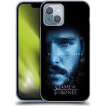Head Case Designs Offizielle HBO Game of Thrones Jon Snow Winter is Here Soft Gel Handyhülle Hülle kompatibel mit Apple iPhone 14