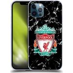 Schwarze Head Case Designs FC Liverpool iPhone 12 Pro Hüllen mit Bildern 