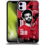 Head Case Designs Offizielle Liverpool Football Club Mohamed Salah 2022/23 Erstes Team Soft Gel Handyhülle Hülle kompatibel mit Apple iPhone 11