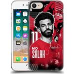 Head Case Designs Offizielle Liverpool Football Club Mohamed Salah 2022/23 Erstes Team Soft Gel Handyhülle Hülle kompatibel mit Apple iPhone 7/8 / SE 2020 & 2022