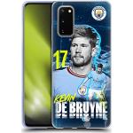 Head Case Designs Offizielle Manchester City Man City FC Kevin De Bruyne 2022/23 Erstes Team Soft Gel Handyhülle Hülle kompatibel mit Samsung Galaxy S20 / S20 5G