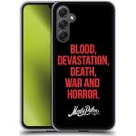 Head Case Designs Offizielle Monty Python Blood Devastation Death War and Horror Kunst Soft Gel Handyhülle Hülle kompatibel mit Samsung Galaxy A34 5G
