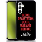 Head Case Designs Offizielle Monty Python Blood Devastation Death War and Horror Kunst Soft Gel Handyhülle Hülle kompatibel mit Samsung Galaxy A54 5G