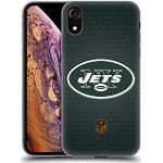 Head Case Designs Offizielle NFL Fussball New York Jets Logo Soft Gel Handyhülle Hülle kompatibel mit Apple iPhone XR