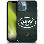 Head Case Designs Offizielle NFL Fussball New York Jets Logo Soft Gel Handyhülle Hülle kompatibel mit Apple iPhone 13