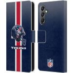 Head Case Designs Offizielle NFL Helm Houston Texans Logo Leder Brieftaschen Handyhülle Hülle Huelle kompatibel mit Samsung Galaxy A25 5G