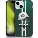 Head Case Designs Offizielle NFL Helm New York Jets Logo Soft Gel Handyhülle Hülle kompatibel mit Apple iPhone 13 Mini