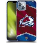 Head Case Designs Offizielle NHL Jersey Colorado Avalanche Soft Gel Handyhülle Hülle kompatibel mit Apple iPhone 14