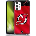 Head Case Designs Offizielle NHL Jersey New Jersey Devils Soft Gel Handyhülle Hülle kompatibel mit Samsung Galaxy A13 (2022)