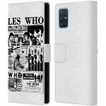 Head Case Designs Offizielle The Who Les Who Band Kunst Leder Brieftaschen Handyhülle Hülle Huelle kompatibel mit Samsung Galaxy A51 (2019)