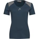 Reduzierte Dunkelblaue Head Club T-Shirts aus Microfaser für Damen Größe XS 