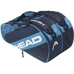 Reduzierte Marineblaue Head Supercombi Tennistaschen mit Reißverschluss für Herren 