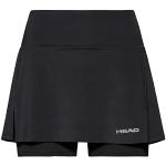 HEAD Mädchen Club Basic Skirt G Skirts, Schwarz (B