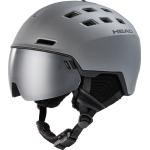 HEAD Skihelm Radar 5K anthracite + Spare Lens Herren Ski Helmet Skihelme XL/XXL (56-59 cm) Snowboardhelm mit Visier Wintersport Schutzhelm Winter