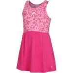 Reduzierte Pinke V-Ausschnitt Kinderkleider aus Polyester für Mädchen Größe 176 für den für den Sommer 