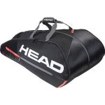 Schwarze Head Tour Team Tennistaschen mit Außentaschen 