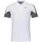 Weiße Color Blocking Head Club Herrenpoloshirts & Herrenpolohemden aus Polyester Größe 3 XL 