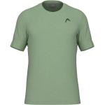 Grüne Unifarbene Sportliche Head T-Shirts aus Jersey für Herren Größe L 