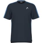 Marineblaue Sportliche Kinder T-Shirts aus Polyester für Jungen Größe 176 