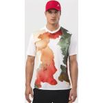 Orange Head V-Ausschnitt T-Shirts aus Polyester für Herren Größe 3 XL 