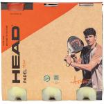 HEAD Unisex – Erwachsene 3B PADEL-6DZ Padelball, Gelb, Multipack: 3 Bälle