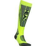 HEAD Unisex Head Unisex Racer Knee-high Ski 1 Pack KNEEHIGH SOCKS, Neon Yellow, 35 EU