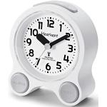 Netual Sprechender Wecker, große sprechende Knopfuhr, Uhrzeit und  Wochentag, Wecker, für Sehbehinderte, Senioren oder Blinde (Gelb)