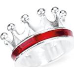 Rote heartbreaker crown of my heart Damenringe aus Silber 