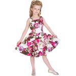 Hearts & Roses «AUDREY 50s FLORAL» Roses Swing Dress KLEID for KIDS Rockabilly