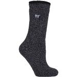 Schwarze Heat Holders Thermo-Socken aus Wolle für Damen Größe 39 für den für den Winter 