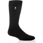 Schwarze Unifarbene Heat Holders Thermo-Socken für Herren Größe 39 2-teilig 