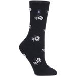 Schwarze Heat Holders Thermo-Socken für Damen Größe 39 für den für den Winter 