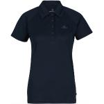 Reduzierte Blaue Sportliche Langärmelige Heber Peak Damenpoloshirts & Damenpolohemden aus Polyester Größe XXL 