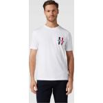 HECHTER PARIS T-Shirt mit Label-Print (XL Weiss)