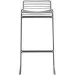 Reduzierte Graue Minimalistische Hay Hee Barhocker & Barstühle aus Metall stapelbar Höhe 50-100cm, Tiefe 0-50cm 
