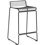 Reduzierte Schwarze Minimalistische Hay Hee Barhocker & Barstühle aus Metall stapelbar Höhe 50-100cm, Tiefe 50-100cm 